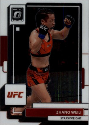 Zhang Weili 2023 Panini Donruss Optic UFC Base #87 Purple