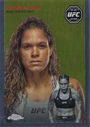 Amanda Nunes 2024 Topps Chrome UFC 1954 Topps #FFT-20 Superfractor