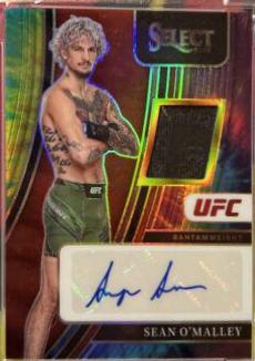 Sean O'Malley 2022 Panini Select UFC Signatures #13 Tie Dye