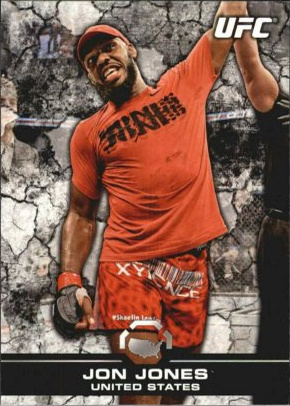 Jon Jones 2013 Topps UFC Bloodlines Base #81 Red