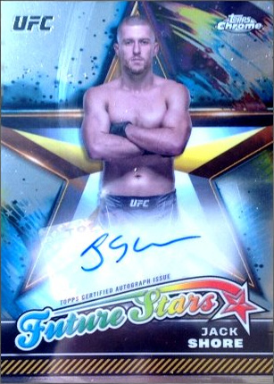 Jack Shore 2024 Topps Chrome UFC Future Stars Autographs #FSA-JSH Superfractor
