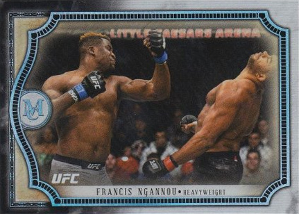 Francis Ngannou 2018 Topps UFC Museum Collection Base #28 Ruby