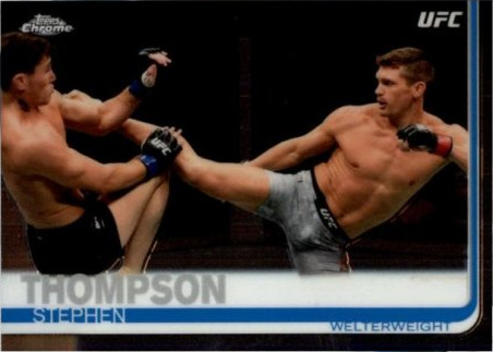 Stephen Thompson 2019 Topps Chrome UFC Base #52 Gold