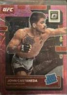 John Castaneda 2023 Panini Donruss Optic UFC Base #127 Pink Velocity