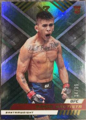 Mario Bautista 2023 Panini Chronicles UFC Base XR #297 Green