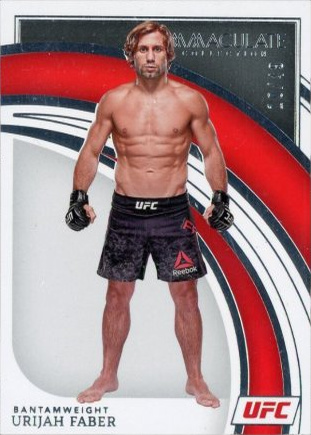 Urijah Faber 2022 Panini Immaculate UFC Base #21 Platinum