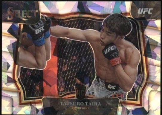 Tatsuro Taira 2023 Panini Select UFC Octagonside #277 Cracked Ice