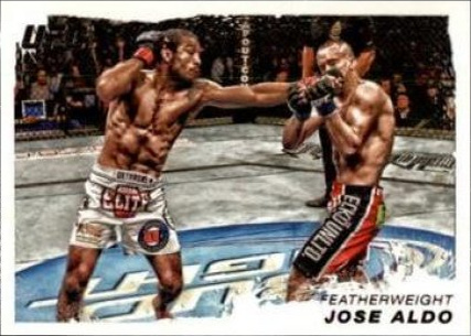 José Aldo 2011 Topps UFC Moment of Truth Base #154 Diamond