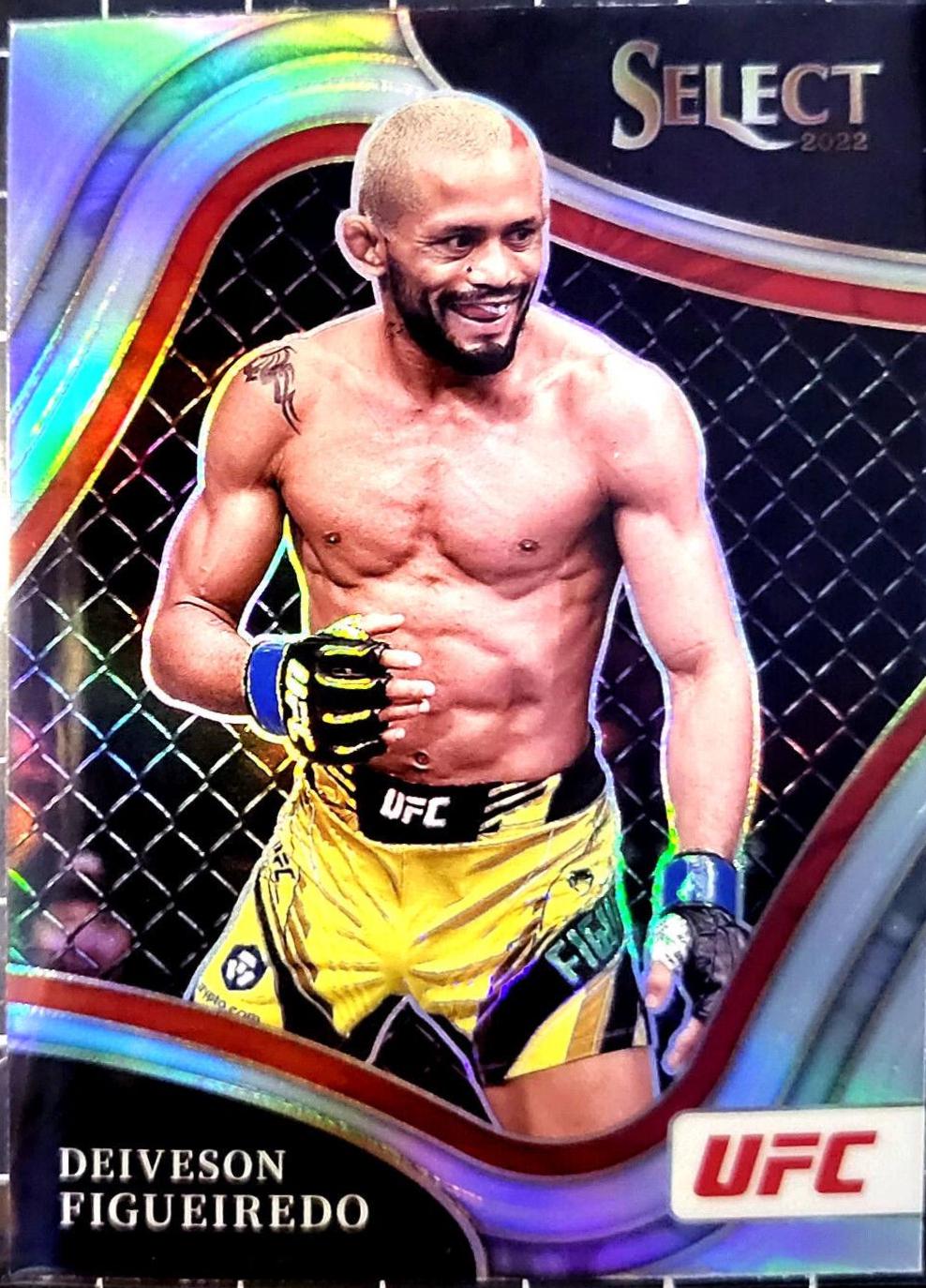 Deiveson Figueiredo 2022 Panini Select UFC Octagonside #293 Silver