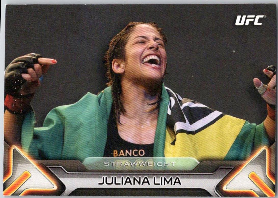 Juliana Lima 2016 Topps UFC Knockout Base #77 Silver