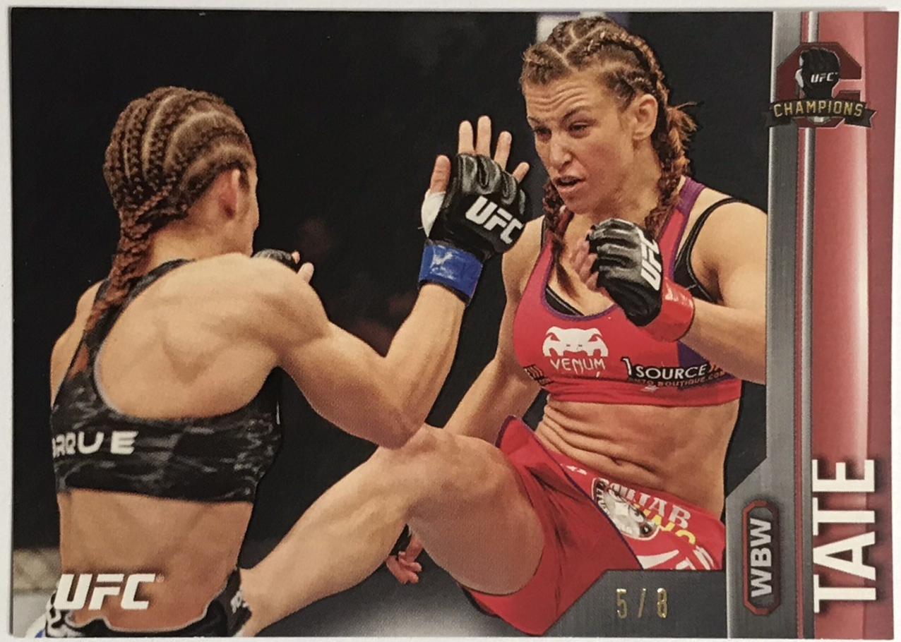 Miesha Tate 2015 Topps UFC Champions Base #95 Red