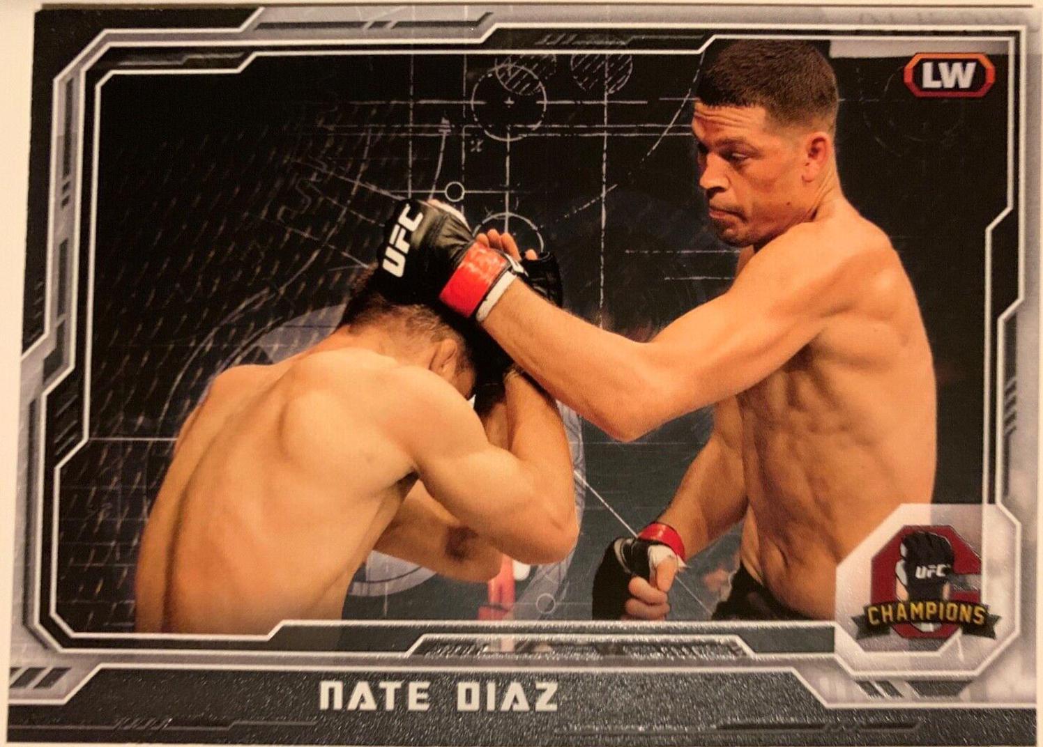 Nate Diaz 2014 Topps UFC Champions Base #99 Black