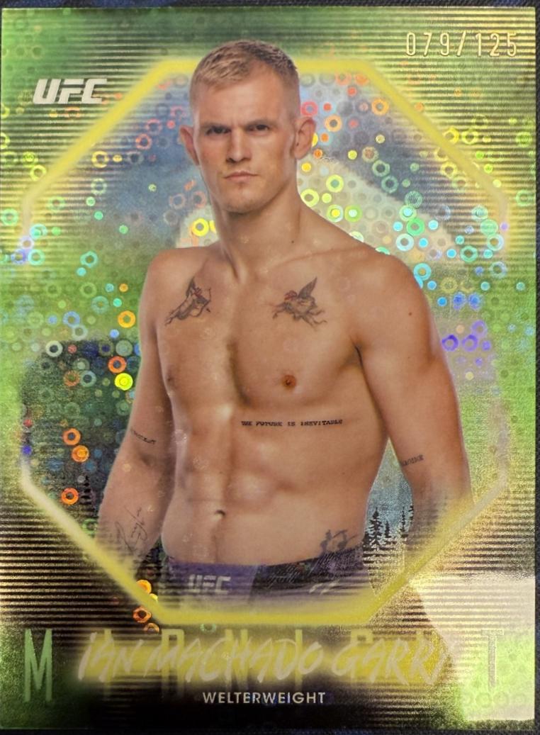 Ian Machado Garry 2025 Topps Midnight UFC Base #76 Morning