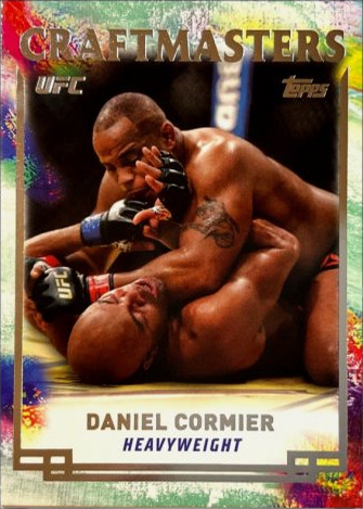 Daniel Cormier 2024 Topps Knockout UFC Craftmasters #CRM-3 Gold