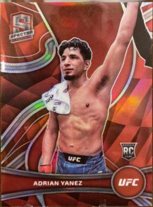 Adrian Yanez 2022 Panini Chronicles UFC Base Spectra #393 Red