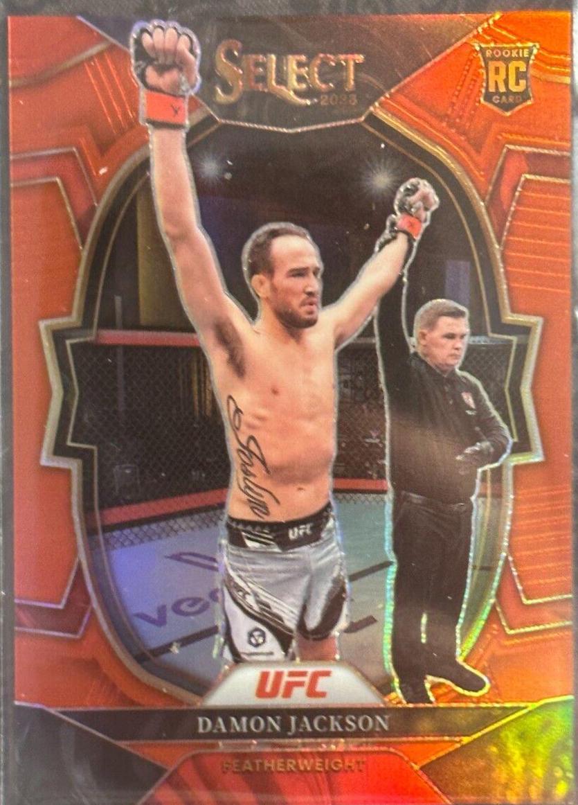 Damon Jackson 2023 Panini Select UFC Concourse #32 Red