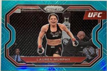 Lauren Murphy 2021 Panini Prizm UFC Base #191 Teal