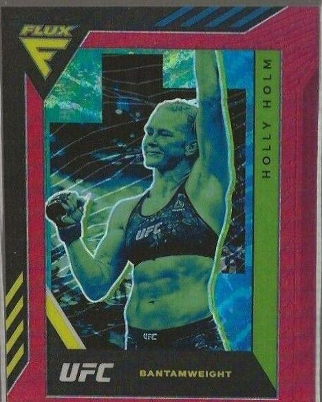 Holly Holm 2022 Panini Chronicles UFC Base Flux #345 Red