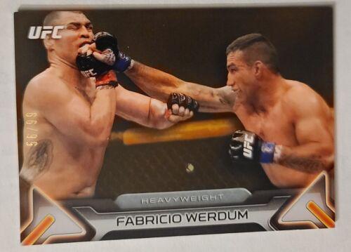 Fabricio Werdum 2016 Topps UFC Knockout Base #27 Gold