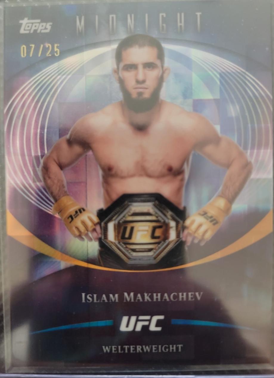 Islam Makhachev 2026 Topps Midnight UFC Base #88 Moonrise