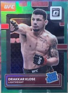Drakkar Klose 2023 Panini Donruss Optic UFC Base #114 Green