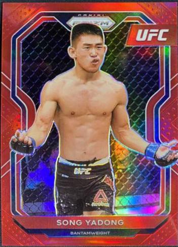 Song Yadong 2021 Panini Prizm UFC Base #97 Red