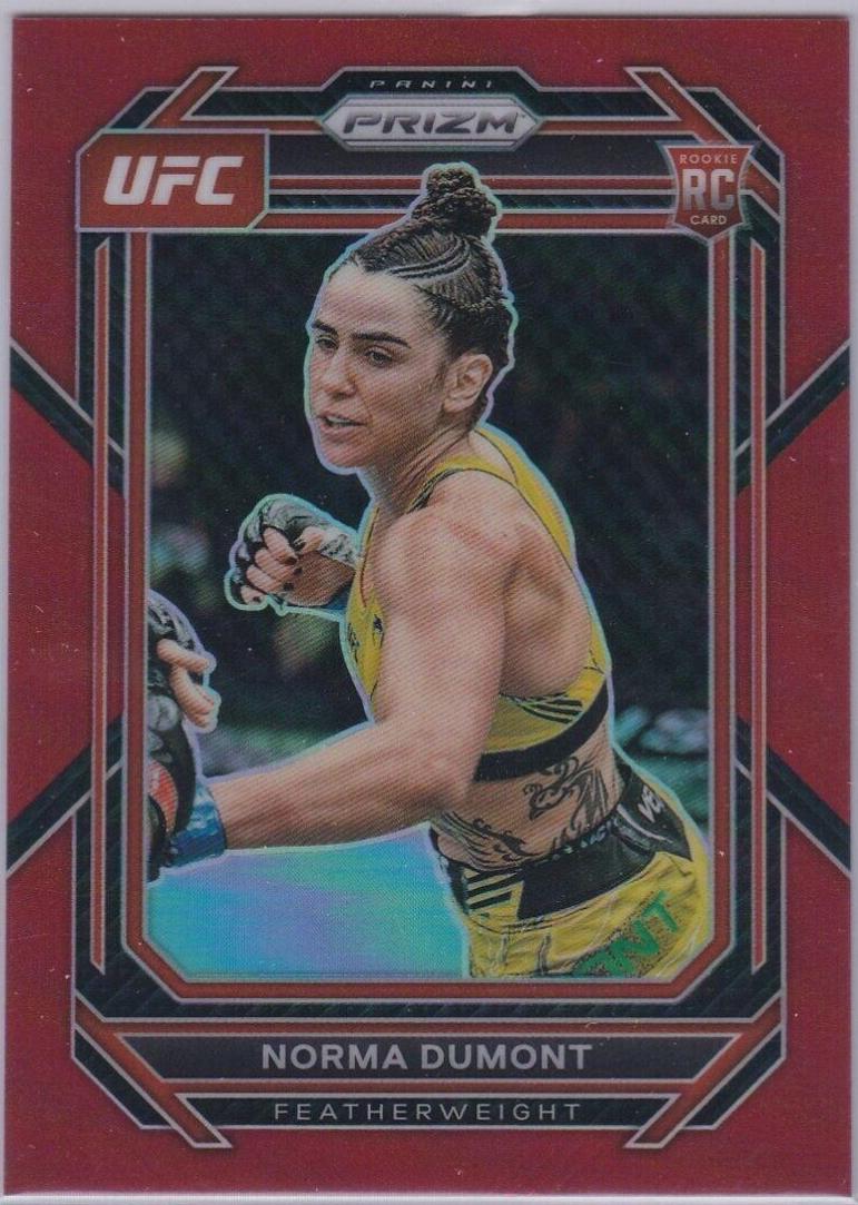 Norma Dumont 2023 Panini Prizm UFC Base #144 Red