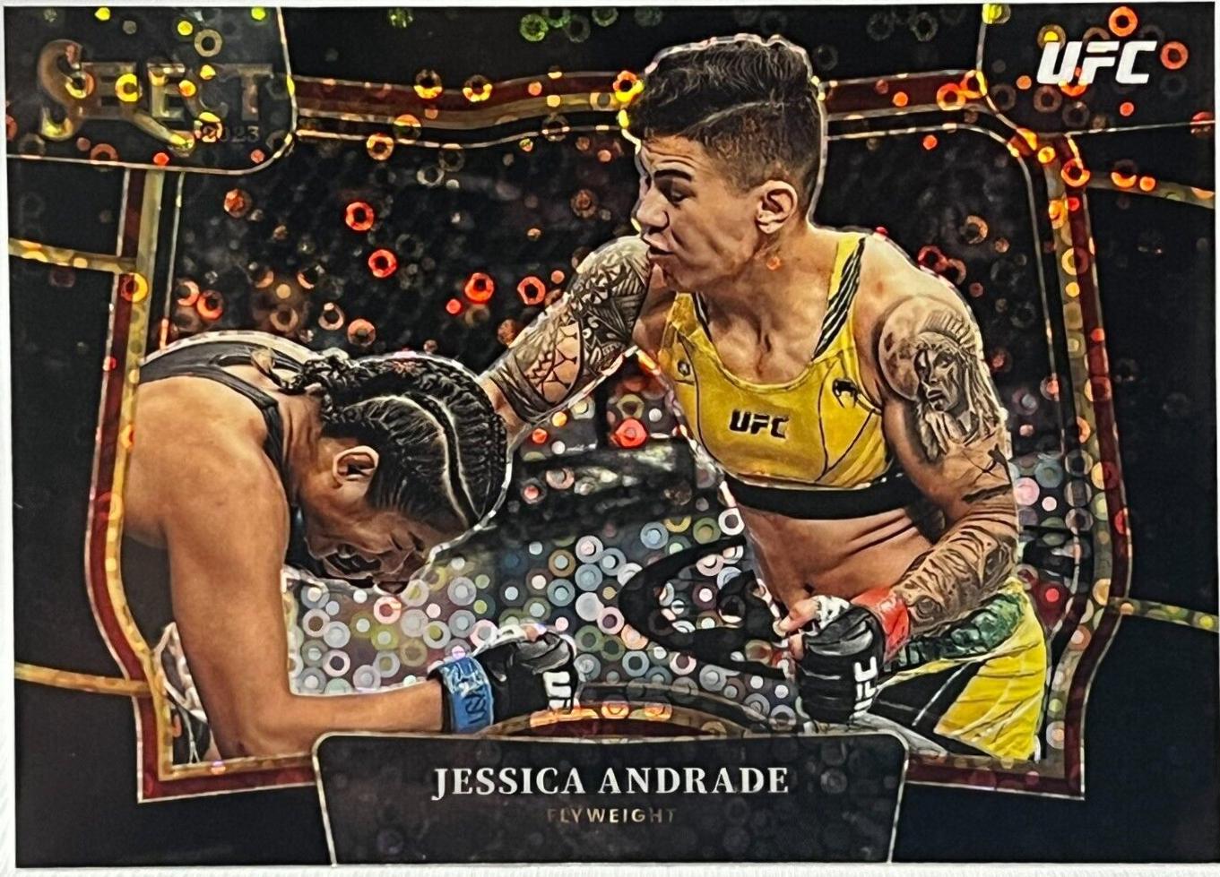 Jessica Andrade 2023 Panini Select UFC Octagonside #289 Disco