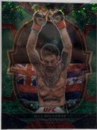 Max Holloway 2023 Panini Select UFC Octagonside #233 Green Disco
