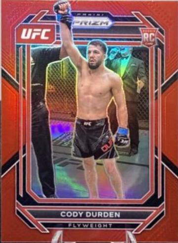 Cody Durden 2023 Panini Prizm UFC Base #112 Red