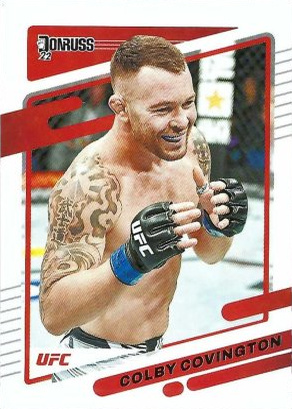 Colby Covington 2022 Panini Donruss UFC Base #17 Pink