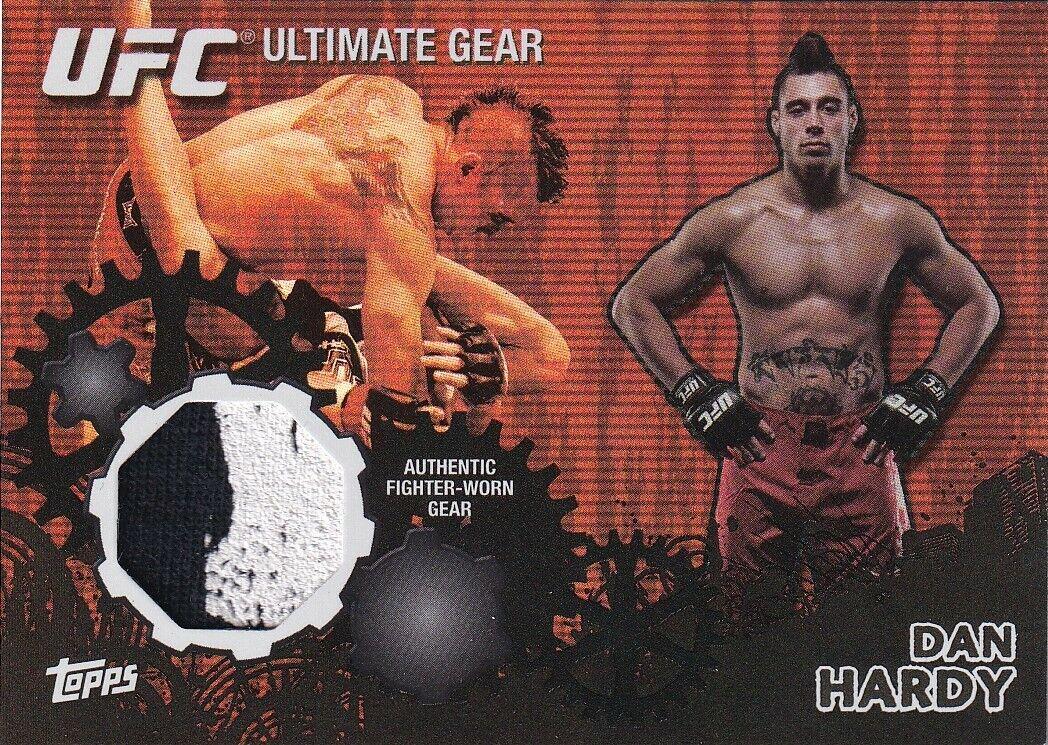Dan Hardy 2010 Topps UFC Ultimate Gear Relics #UG-DH Onyx