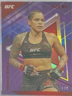 Amanda Nunes 2022 Panini Chronicles UFC Base Recon #229 Purple