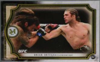Brian Ortega 2018 Topps UFC Museum Collection Base #32 Gold