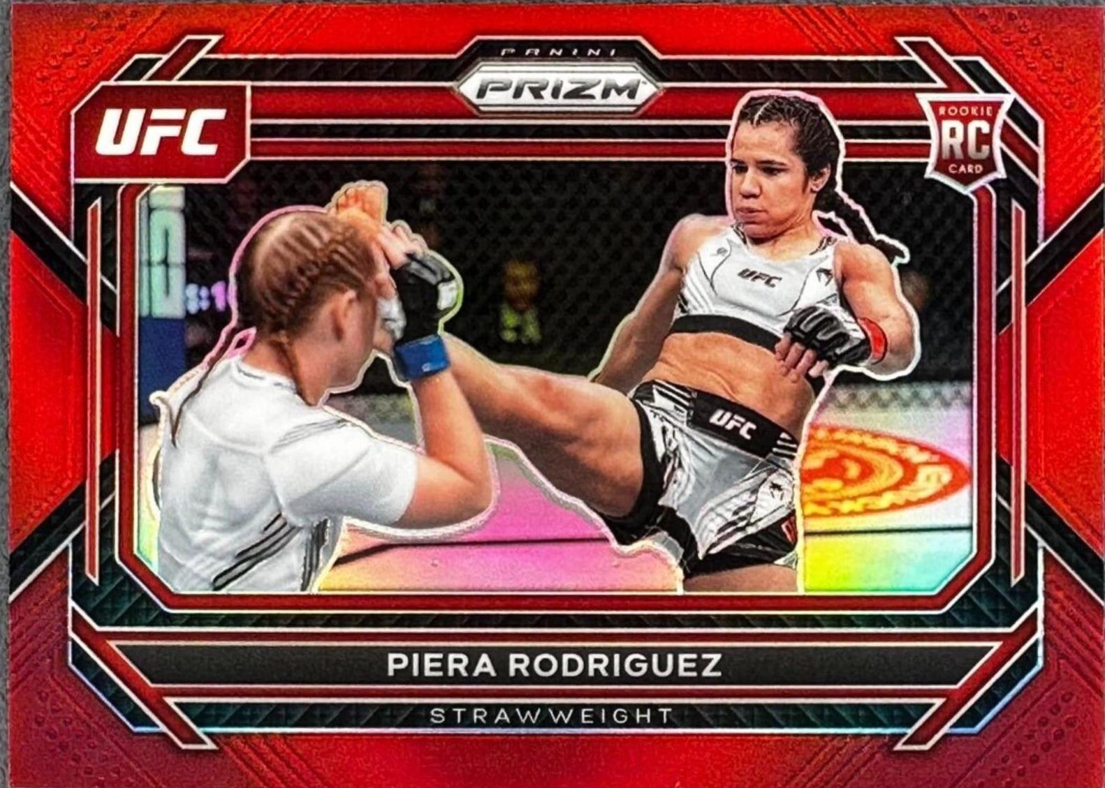 Piera Rodriguez 2023 Panini Prizm UFC Base #99 Red