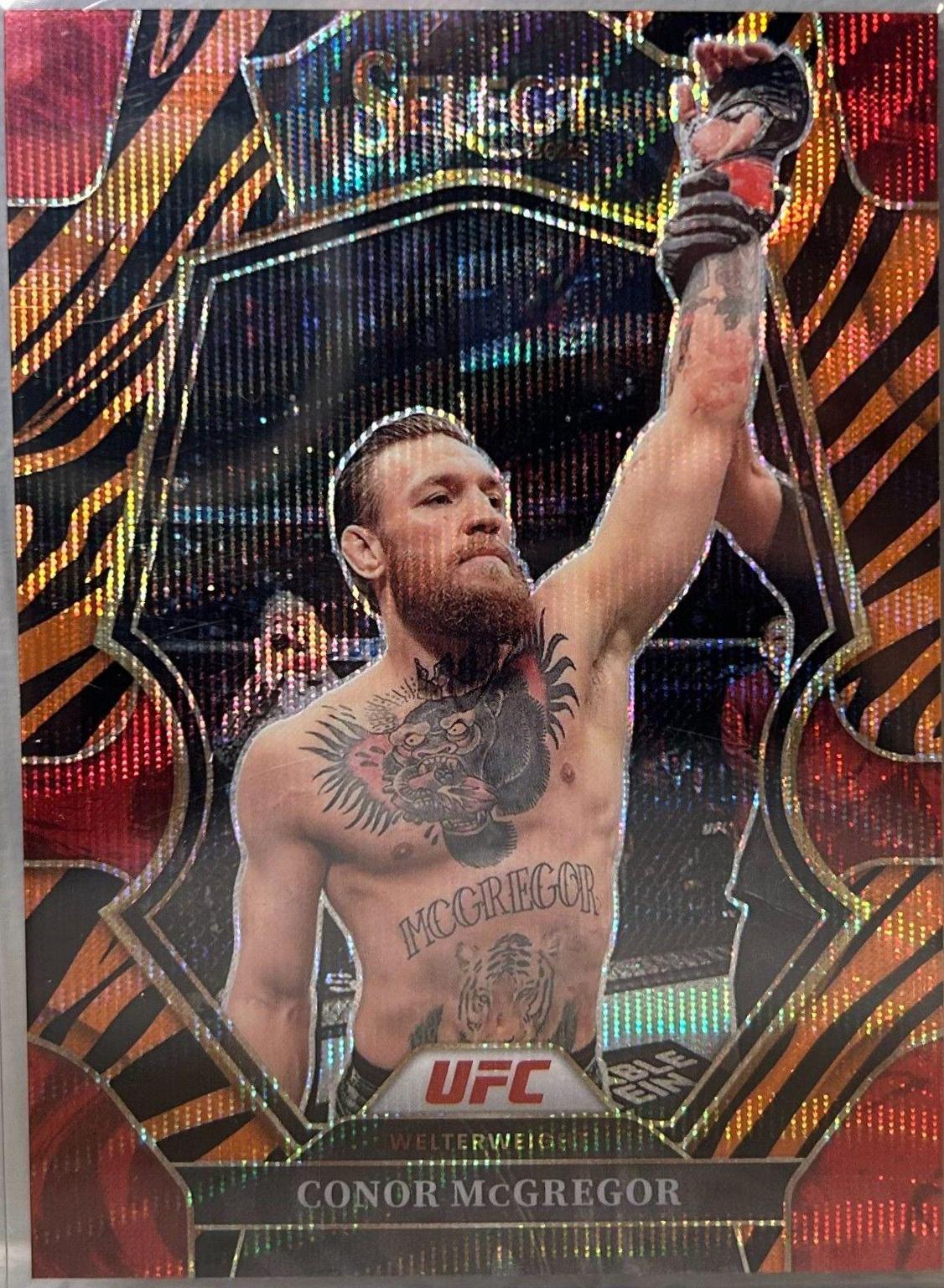 Conor McGregor 2023 Panini Select UFC Premier Level #102 Tiger