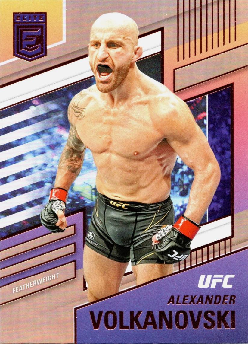 Alexander Volkanovski 2022 Panini Chronicles UFC Base Elite #243 Bronze