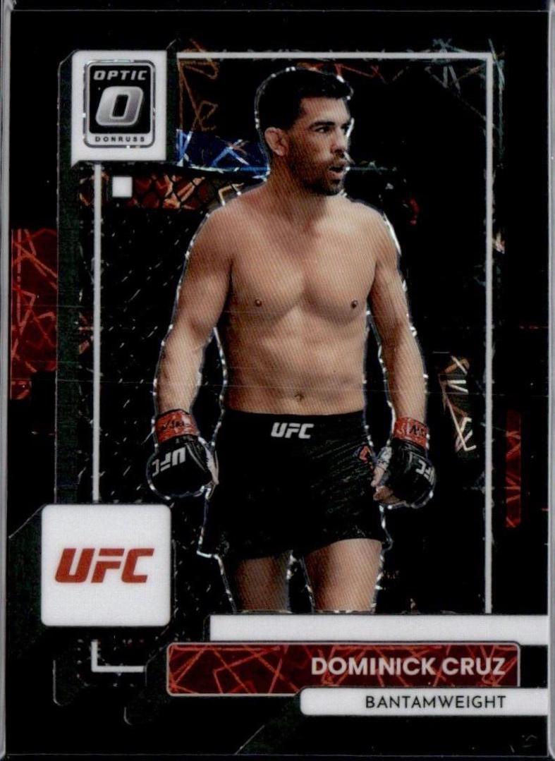Dominick Cruz 2023 Panini Donruss Optic UFC Base #16 Black Velocity