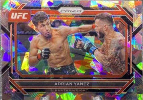 Adrian Yanez 2023 Panini Prizm UFC Base #6 Ice
