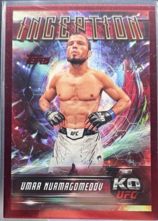 Umar Nurmagomedov 2025 Topps Knockout UFC Inception #IN-75 Red