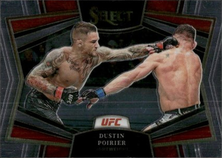 Dustin Poirier 2023 Panini Select UFC Snapshots #26 Gold Flash
