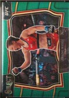 Zhang Weili 2023 Panini Select UFC Octagonside #239 Green
