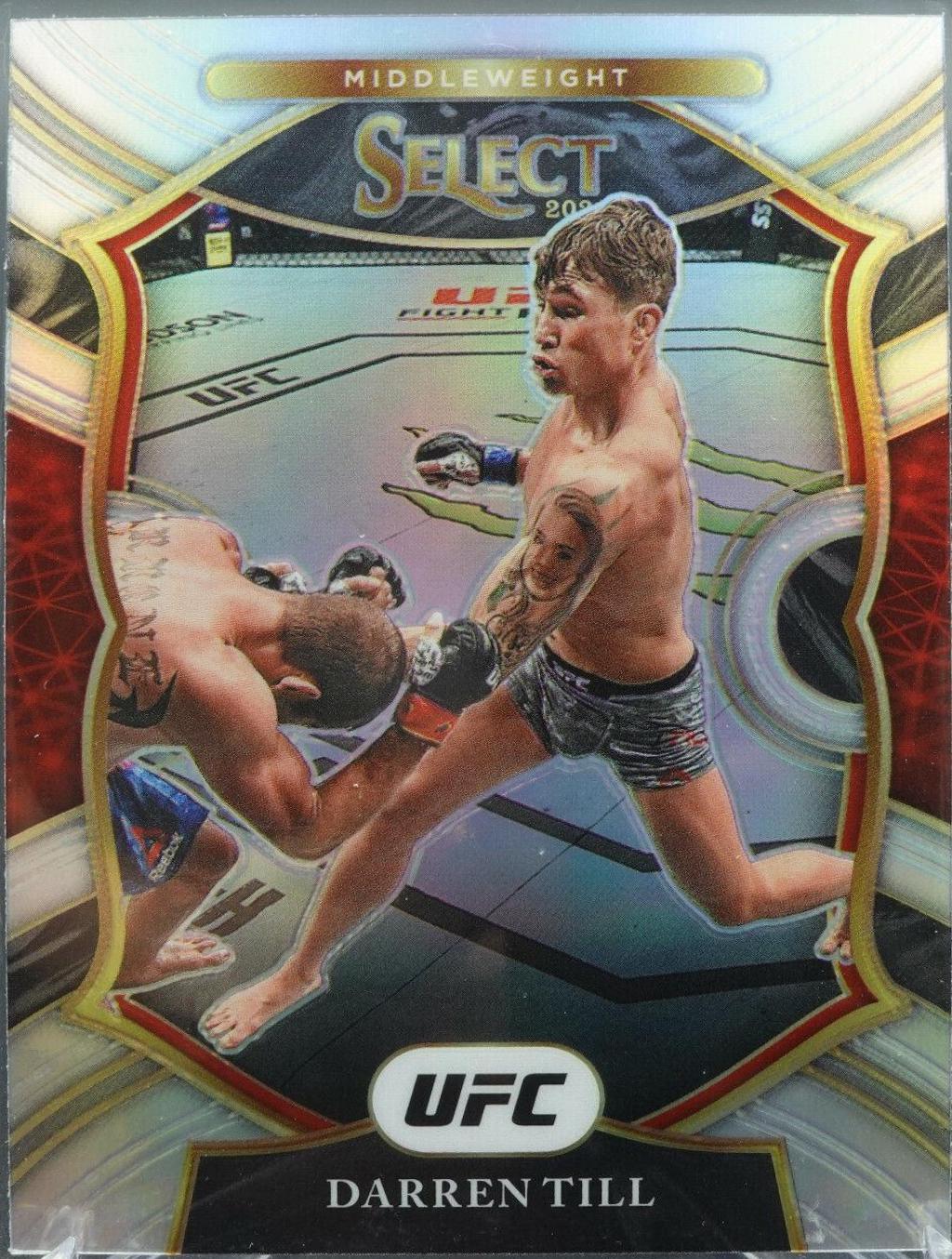 Darren Till 2021 Panini Select UFC Concourse #90 Silver