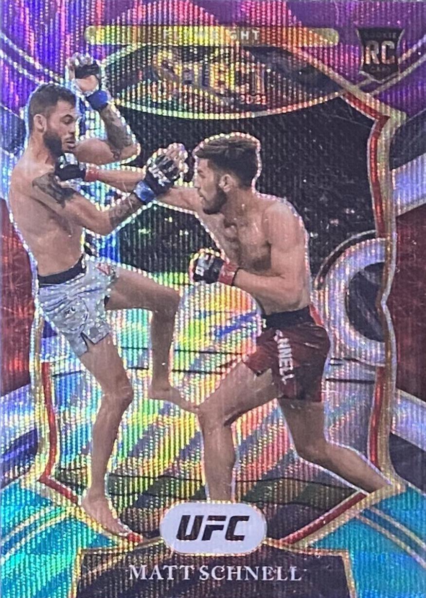 Matt Schnell 2021 Panini Select UFC Concourse #85 Tri Color