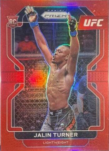 Jalin Turner 2022 Panini Prizm UFC Base #164 Red