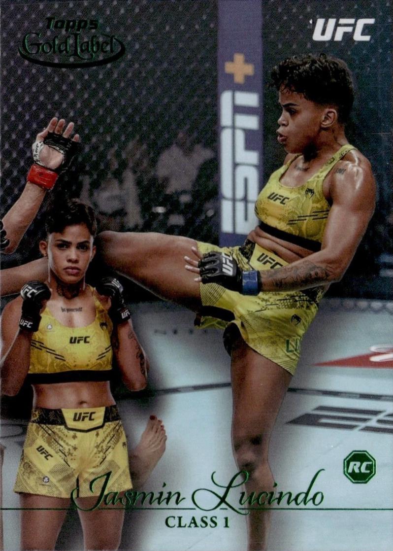 Iasmin Lucindo 2024 Topps Gold Label UFC Base Class I #75 Green