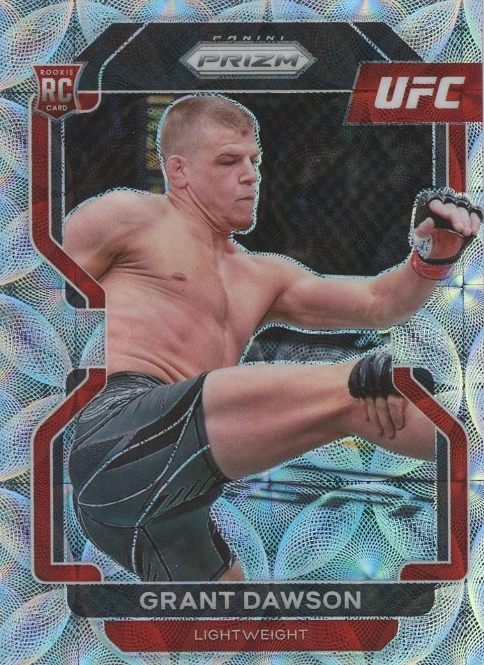 Grant Dawson 2022 Panini Prizm UFC Base #193 Premium