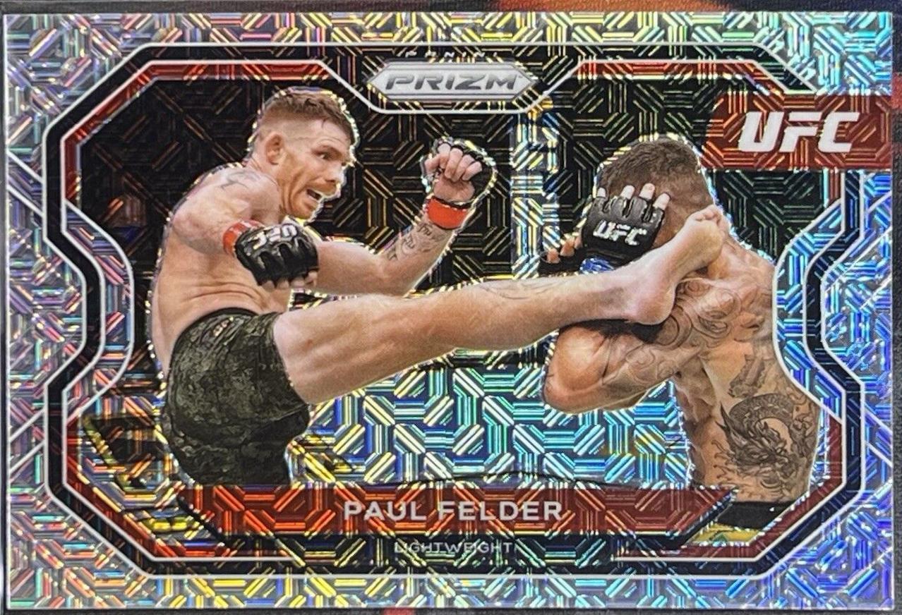 Paul Felder 2021 Panini Prizm UFC Base #145 Mojo