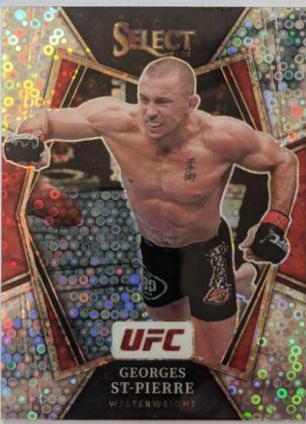 Georges St-Pierre 2022 Panini Select UFC Premier Level #108 Disco
