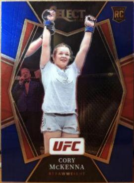 Cory McKenna 2022 Panini Select UFC Premier Level #190 Blue Prizm